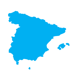 Mapa de España - Red de Clínicas